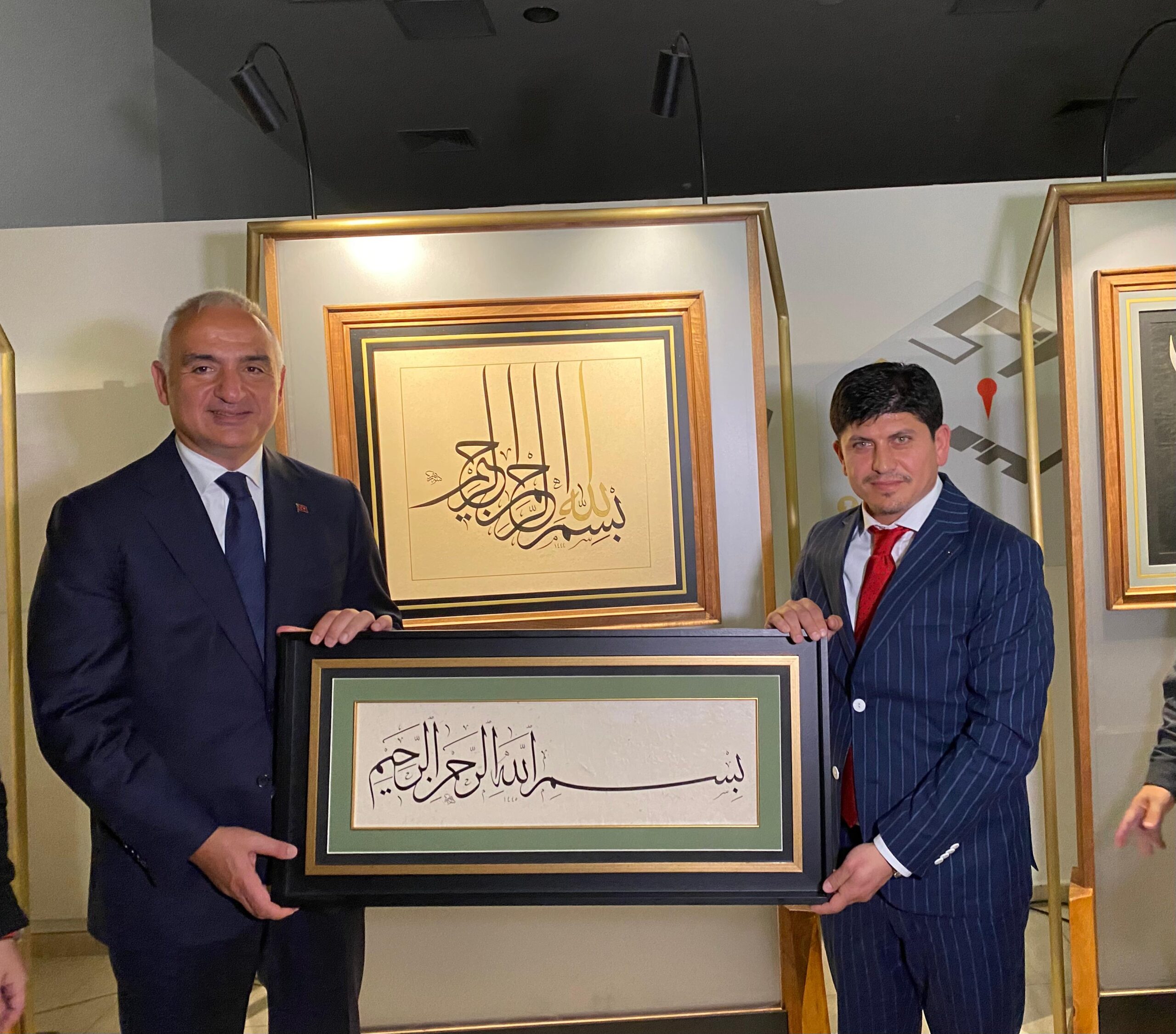 Albayrak Grubu Hat Eserleri Koleksiyonu, Kültür Yolu Festivali’nin Şanlıurfa Durağında, Kültür Yolu Festivali’nde Besmele-i Şerif Temalı Hat Eserleri Sergilendi