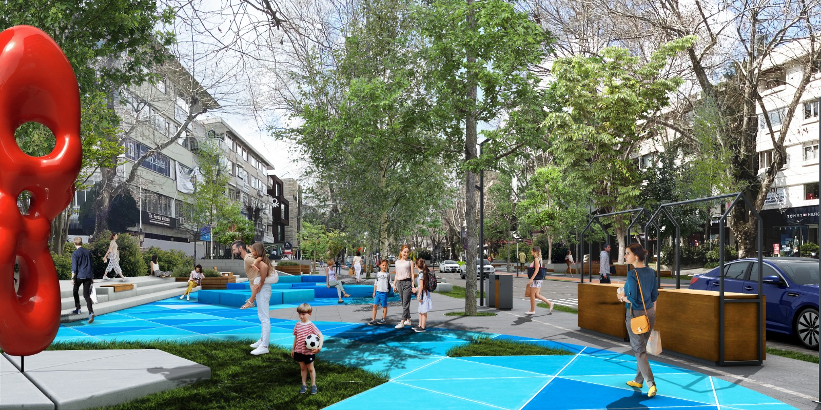 BAĞDAT CADDESİ YENİLENİYOR