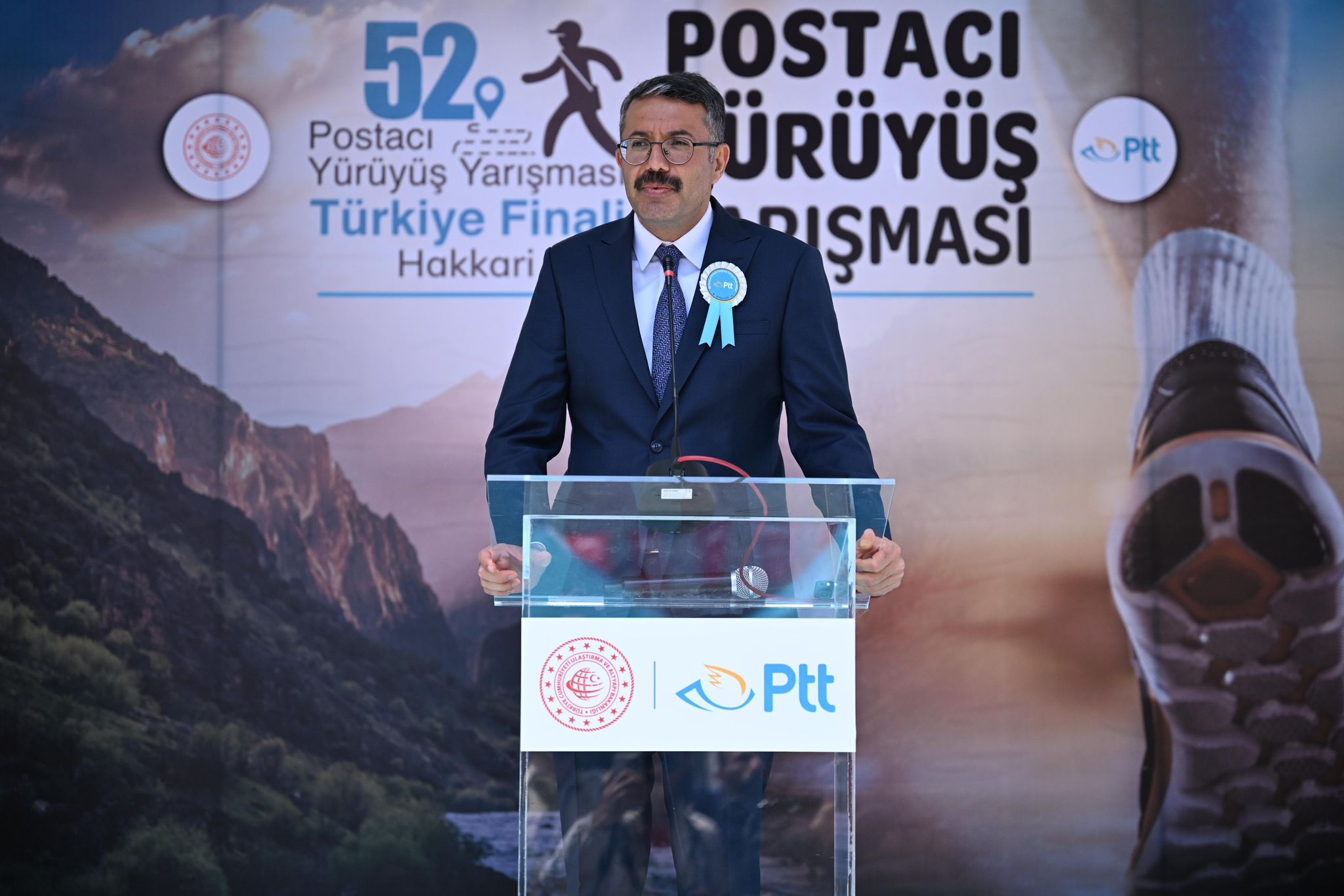 HAKKARİ’DE GERÇEKLEŞTİRİLEN POSTACI YÜRÜYÜŞ   YARIŞMASI FİNALİ TAMAMLANDI