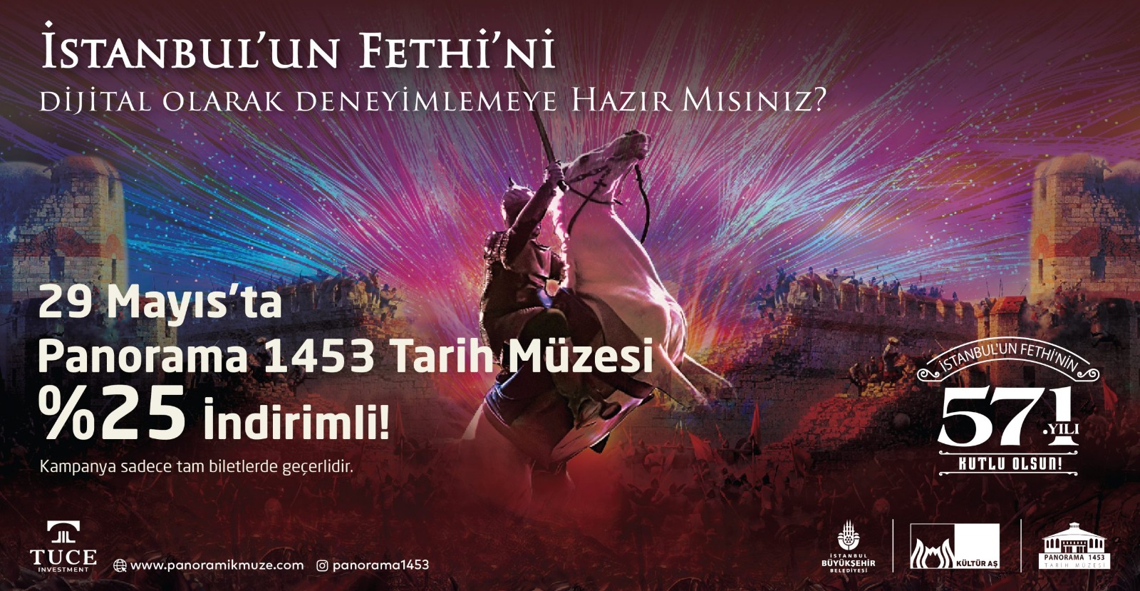 Panorama 1453’te “Sultan Mehmed’in Rüyası” ile Fatih’in Fetih Heyecanını Hissedin!