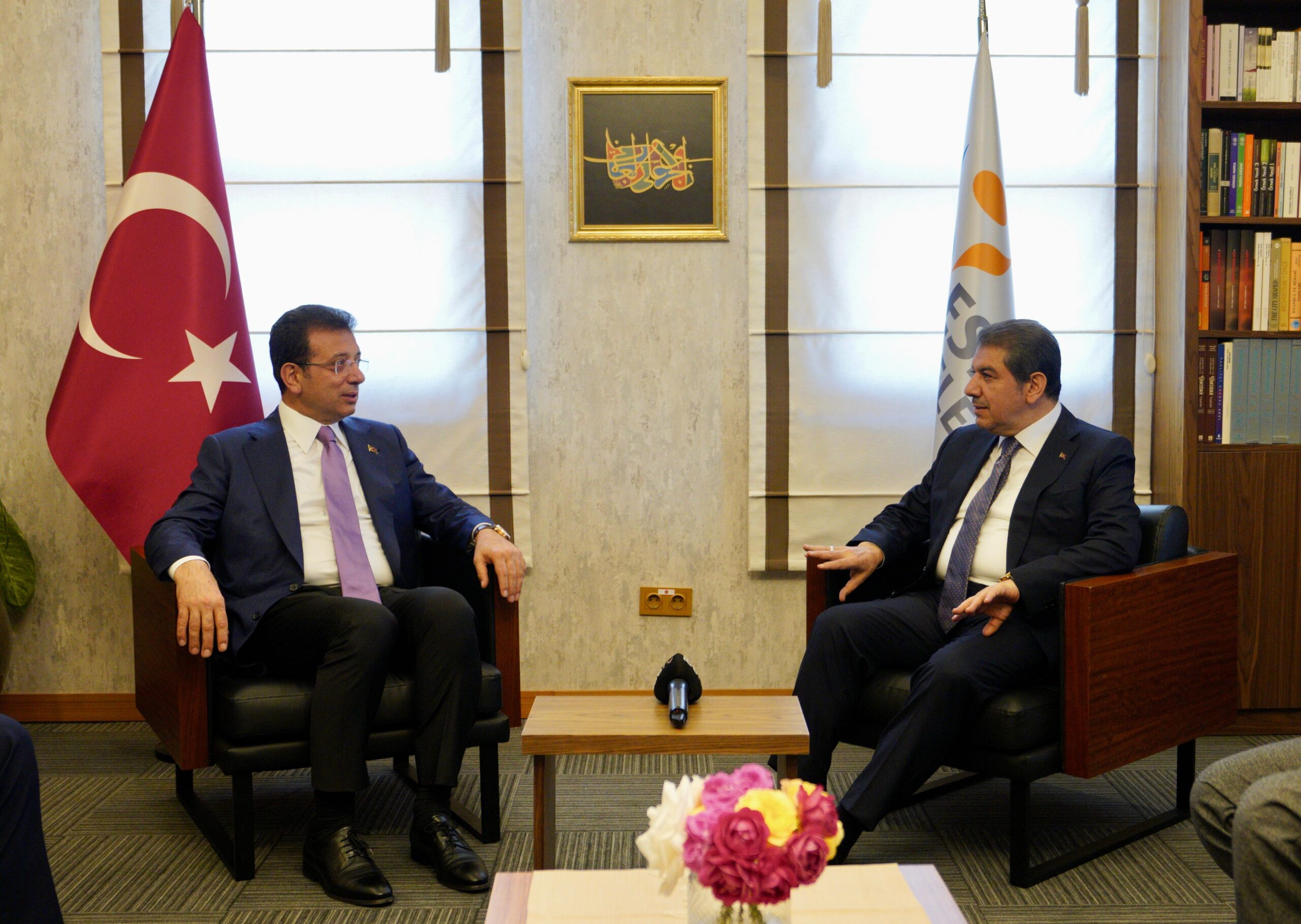 İmamoğlu’ndan Esenler Belediye Başkanı Göksu’ya Tebrik Ziyareti