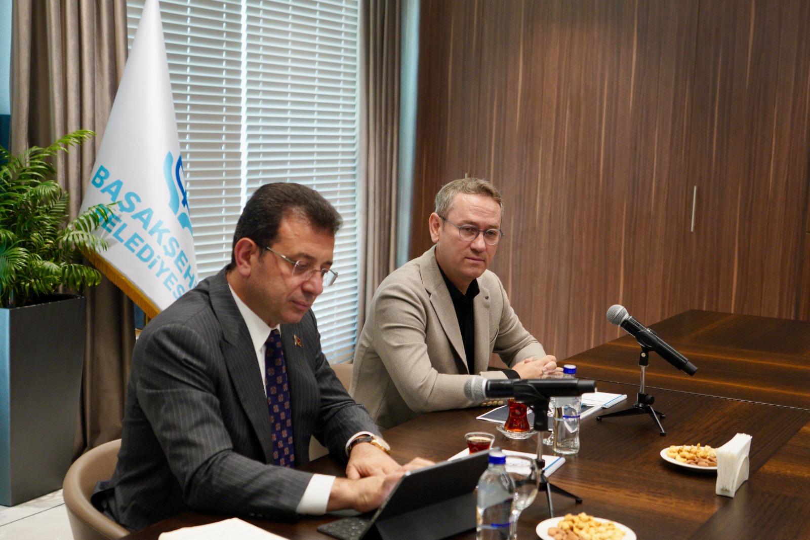 BAŞKAN İMAMOĞLU: İŞ BİRLİĞİ VE DAYANIŞMA İÇİNDE BİR DÖNEM OLMASINI DİLİYORUZ