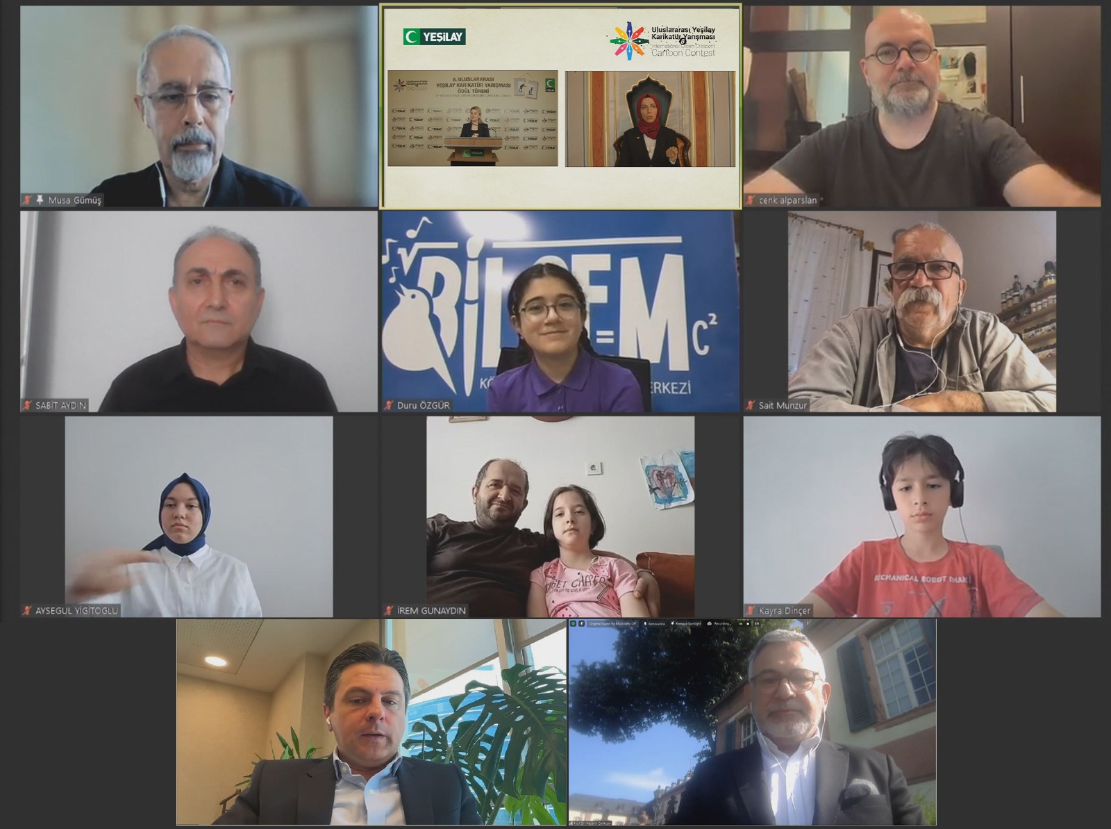 Yeşilay Bağımlılığa Karikatür Sanatıyla “Dur!” Diyor