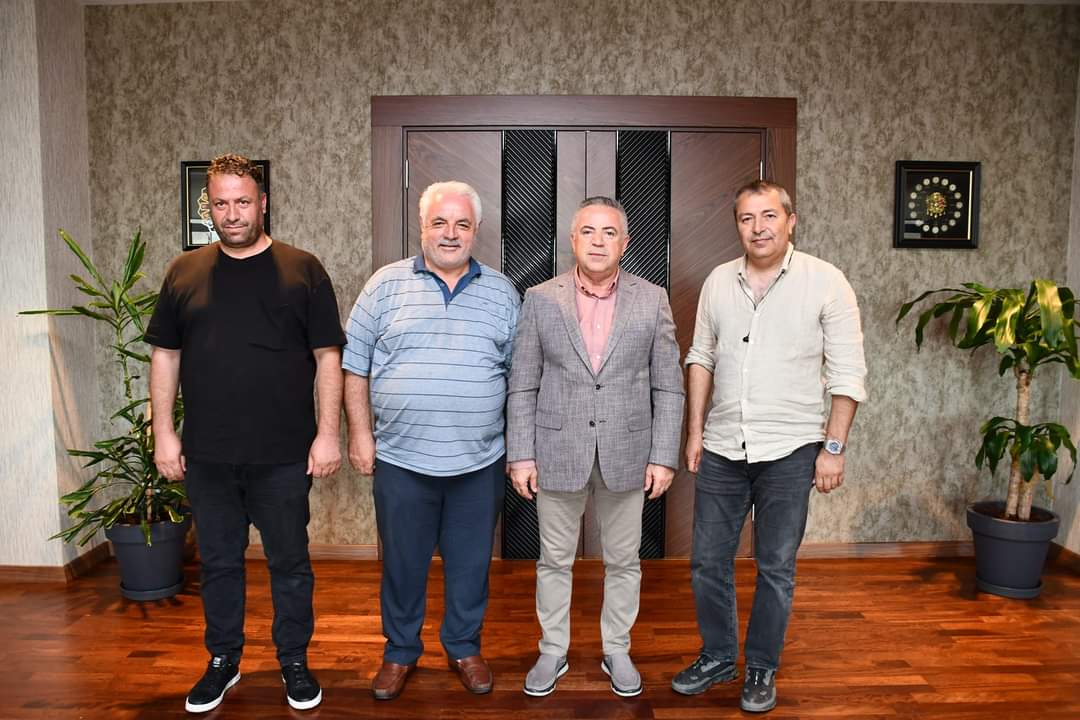 Başkan Mehmet Erbecer’den Kaymakam Resul Çelik’e Ziyaret