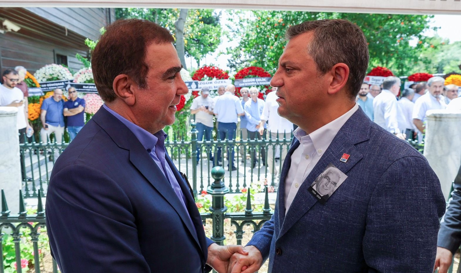 CHP Milletvekili Erdoğan Toprak’ın Babası Hasan Toprak Toprağa Verildi
