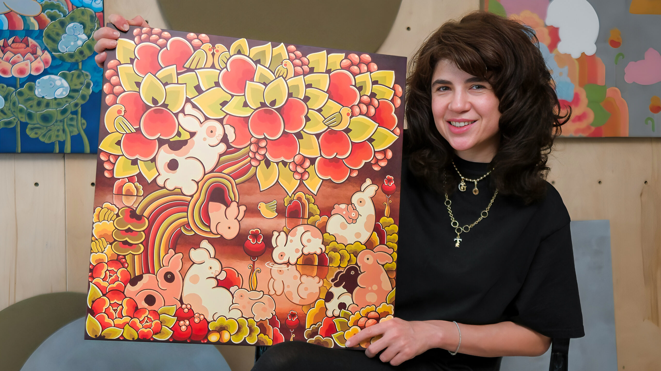 Trendyol Sanat’ta Göksu Gül’den “Şeftali Rüyası”: Sanat Herkese Ulaşıyor