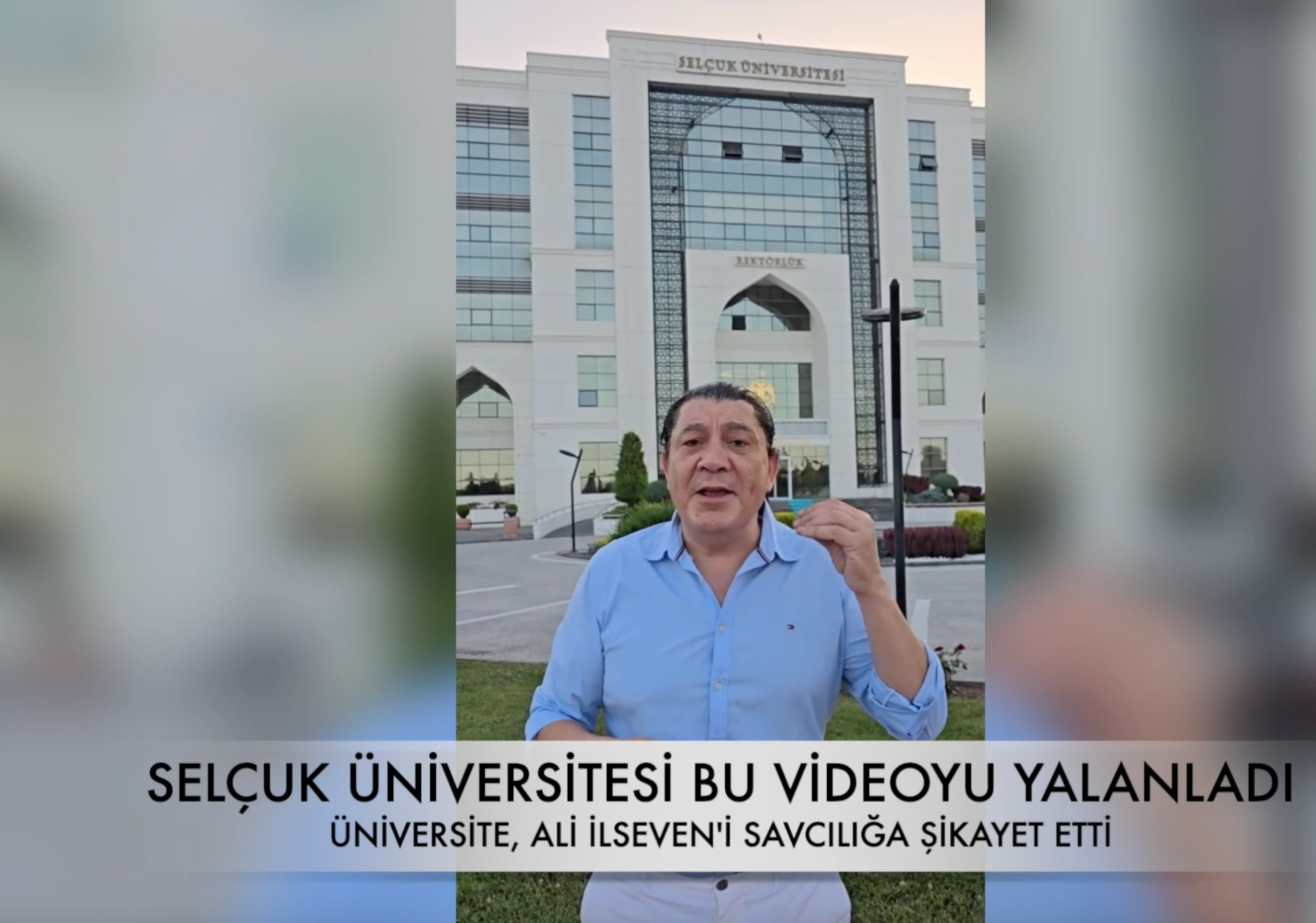 Selçuk Üniversitesi, lise diplomalı sözde profesörü savcılığa verdi