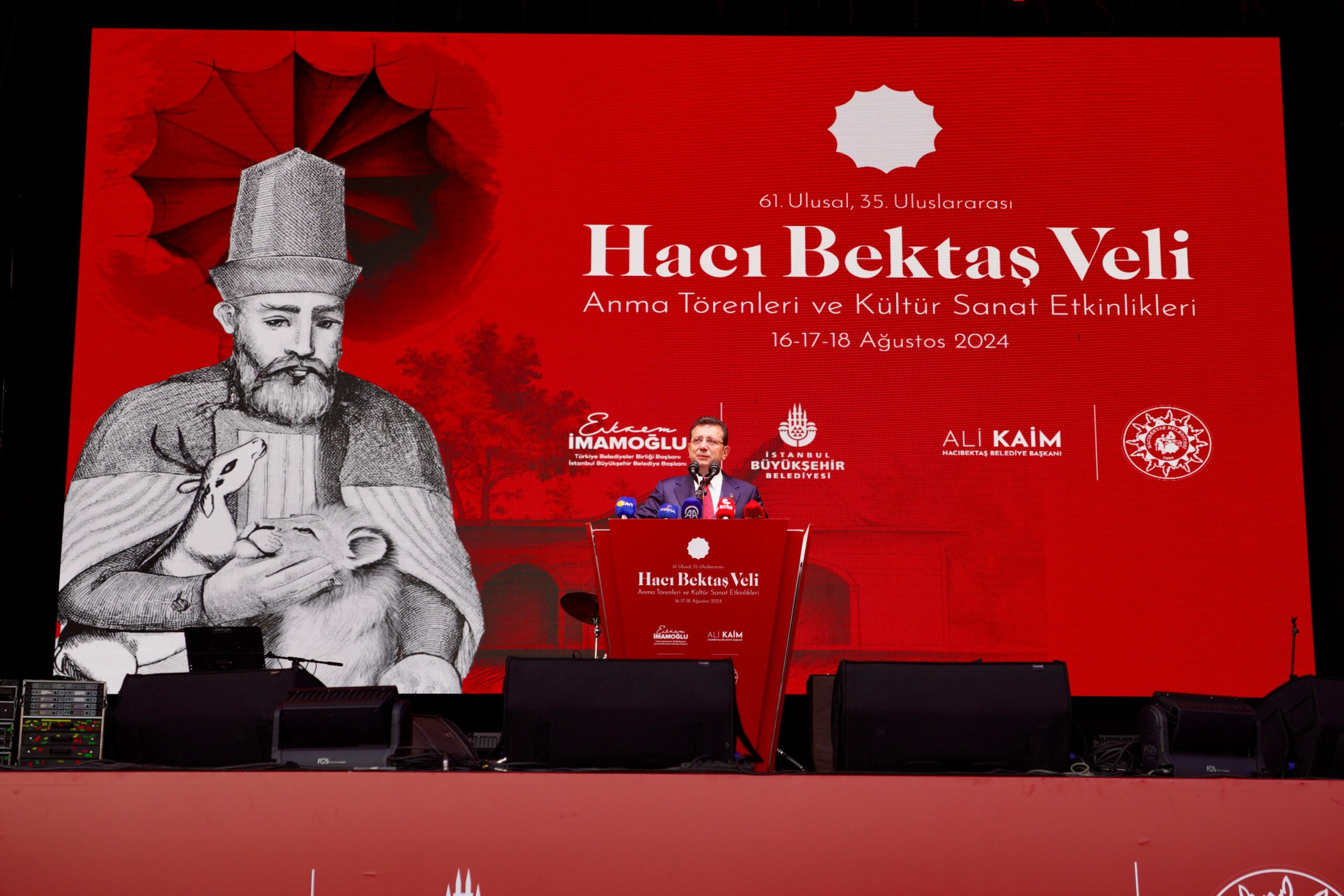 BAŞKAN İMAMOĞLU: “HACIBEKTAŞ İLÇEMİZ DE BU DEĞERLİ FESTİVAL DE ASLA SAHİPSİZ KALMAZ, KALAMAZ”