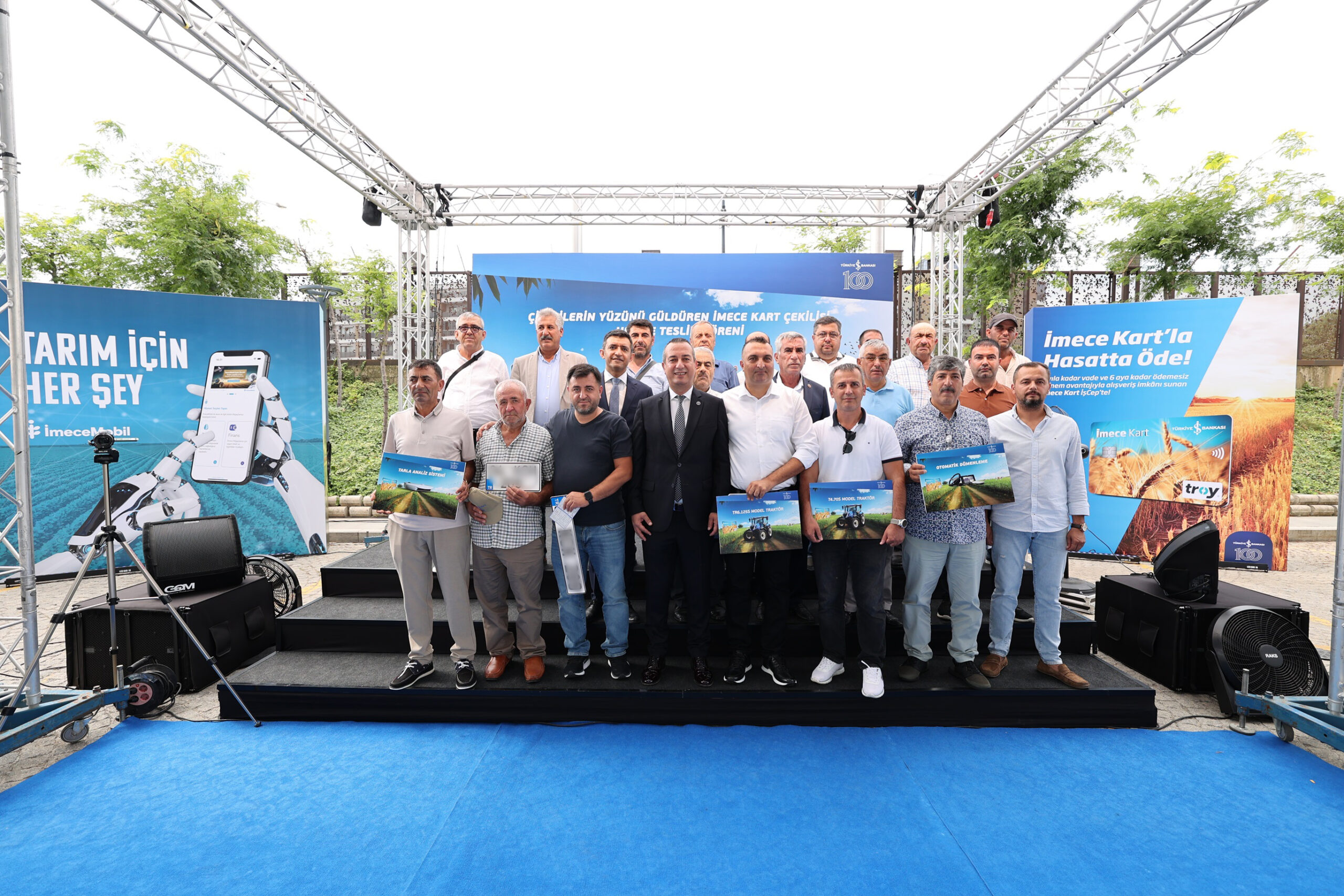 İş Bankası’nın “Çiftçilerin Yüzünü Güldüren” kampanyasında kazananlar belli oldu