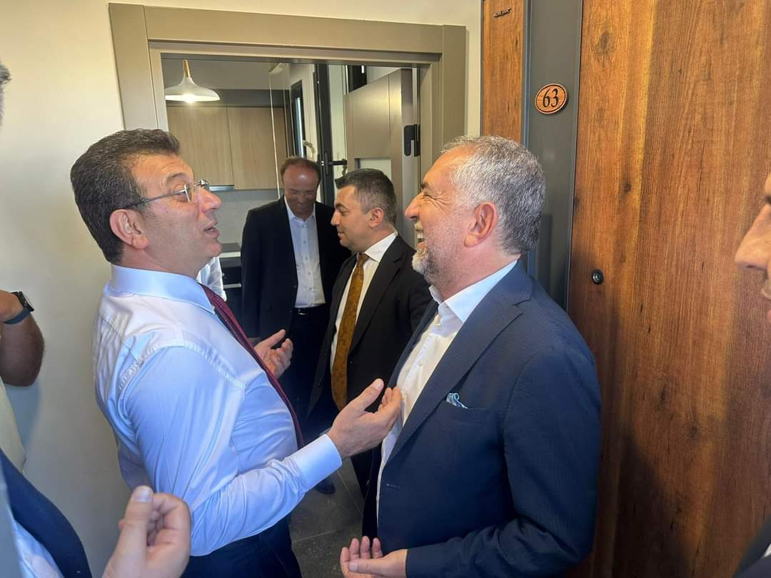 Zile Belediye Başkanı Şükrü Sargın, Ekrem İmamoğlu ile Görüştü