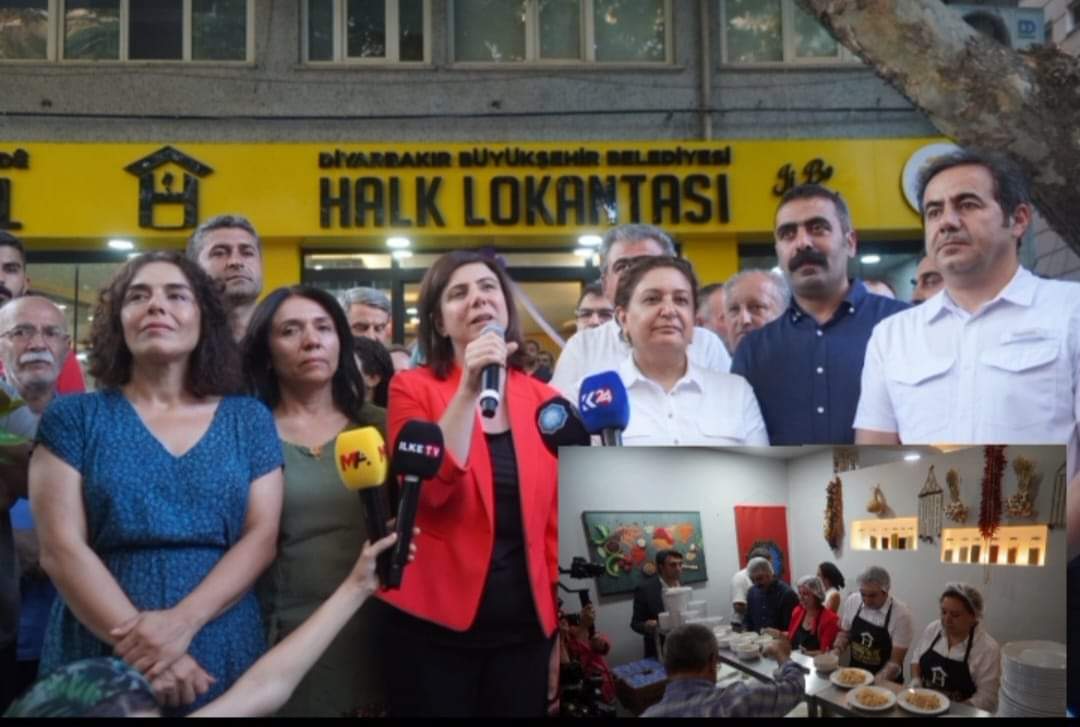 Diyarbakır’da Halk Lokantasının açılışı yapıldı 4 çeşit yemek sadece 70 TL