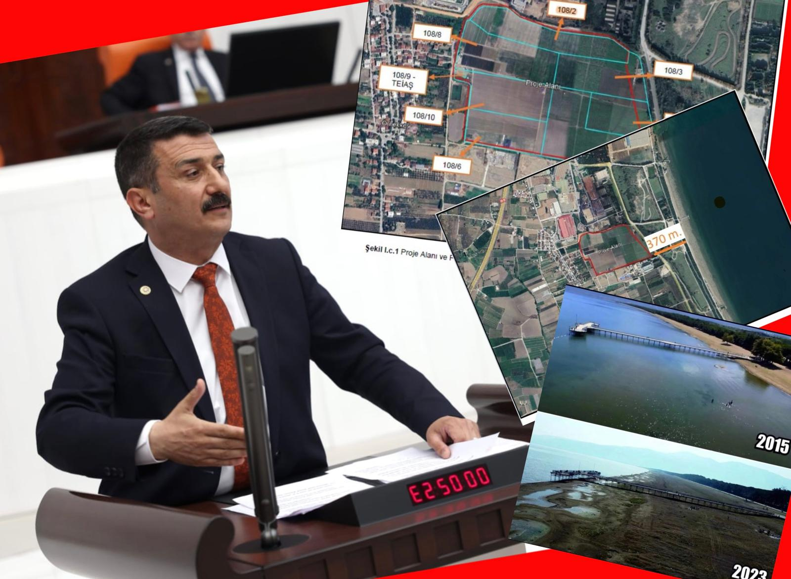 Türkoğlu: İznik Gölü’ne Son Darbeyi Saray mı Vurdu? “VARAKA” VAKASI MECLİS GÜNDEMİNDE!