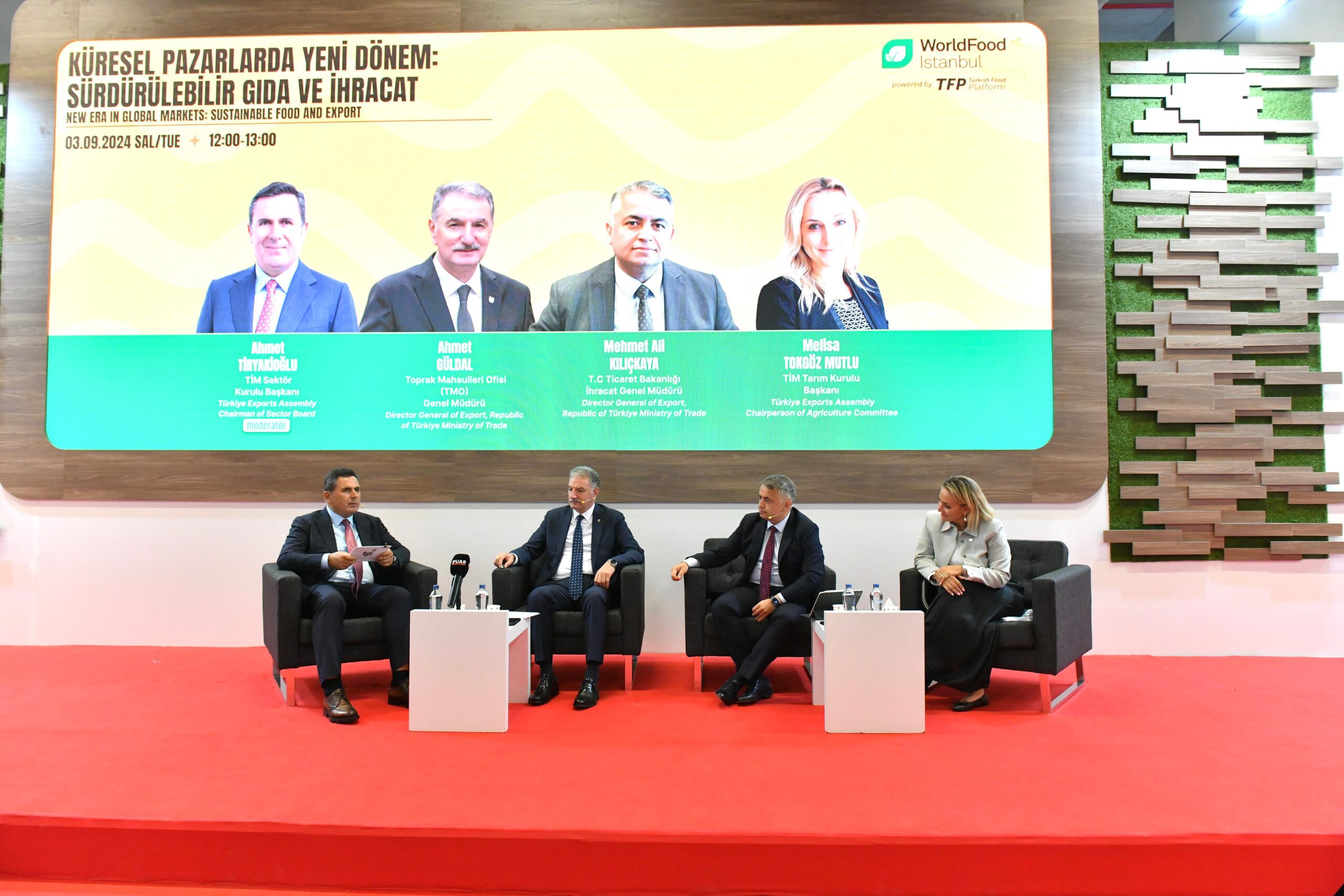 WORLDFOOD İSTANBUL TÜYAP FUAR VE KONGRE MERKEZİ’NDE BAŞLADI!