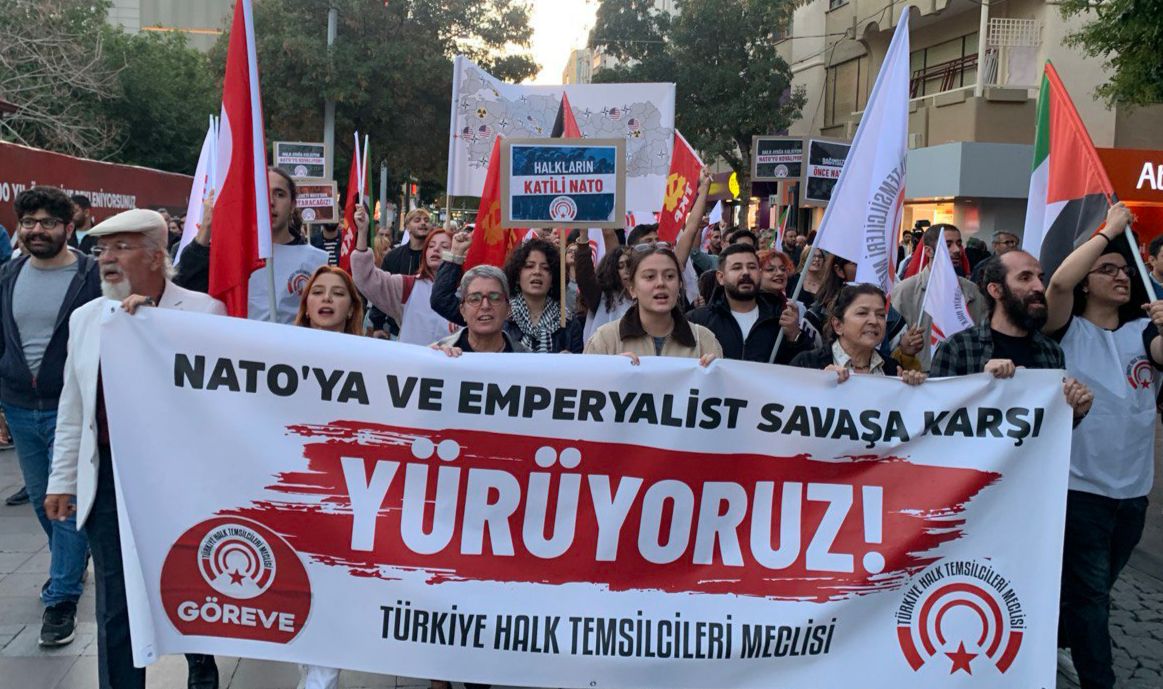 İncirlik Üssü’ne yürüyüşte 9. gün: Konya’da ‘Katil NATO, işbirlikçi AKP’ sesi yükseldi