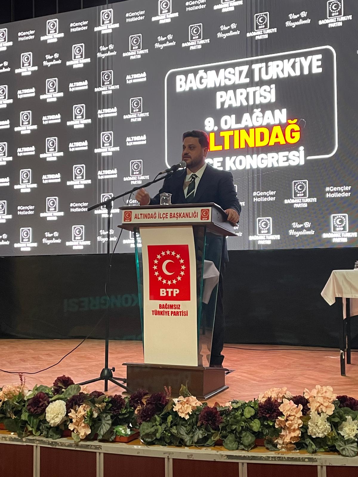 BTP Lideri Hüseyin Baş: “Ankara Tehdit Altında”