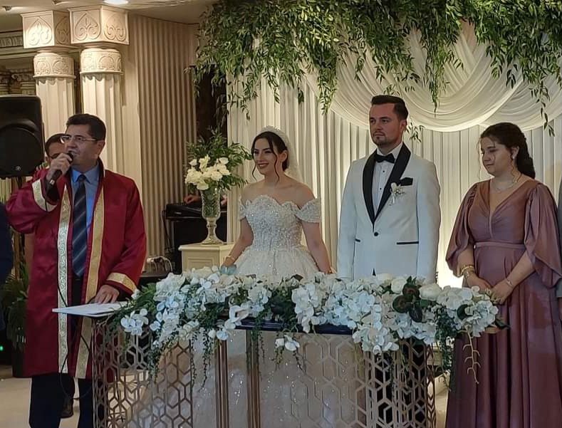 Cüneyt Ilgın’ın Oğlu Enver Mert ve Gelini Zeynep Dünya Evine Girdi