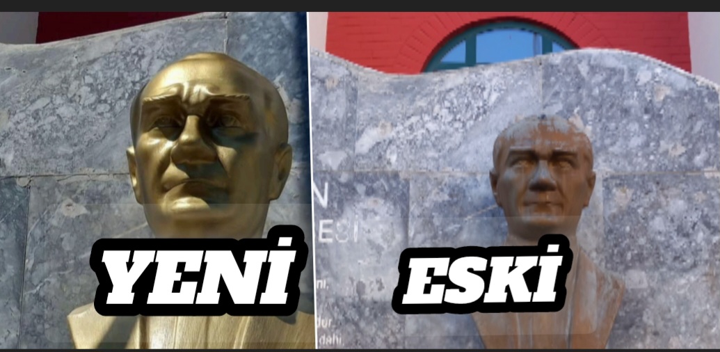 Çekmeköy’deki Atatürk Büstü Gece Yarısı Temizlendi, Kaymakam Resul Çelik’e Teşekkür