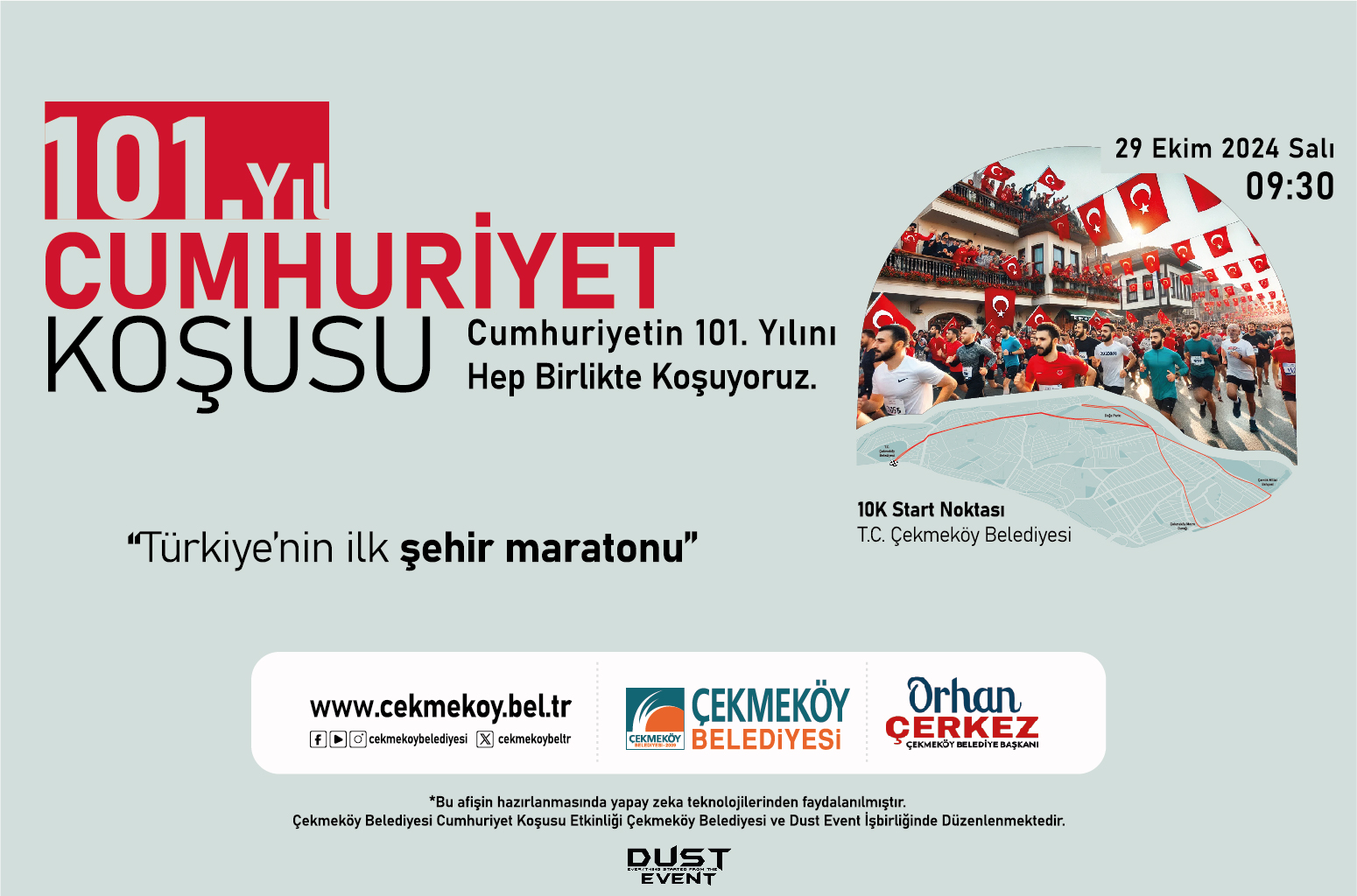 TÜRKİYE’NİN İLK ŞEHİR MARATONU ÇEKMEKÖY’DE KOŞULACAK