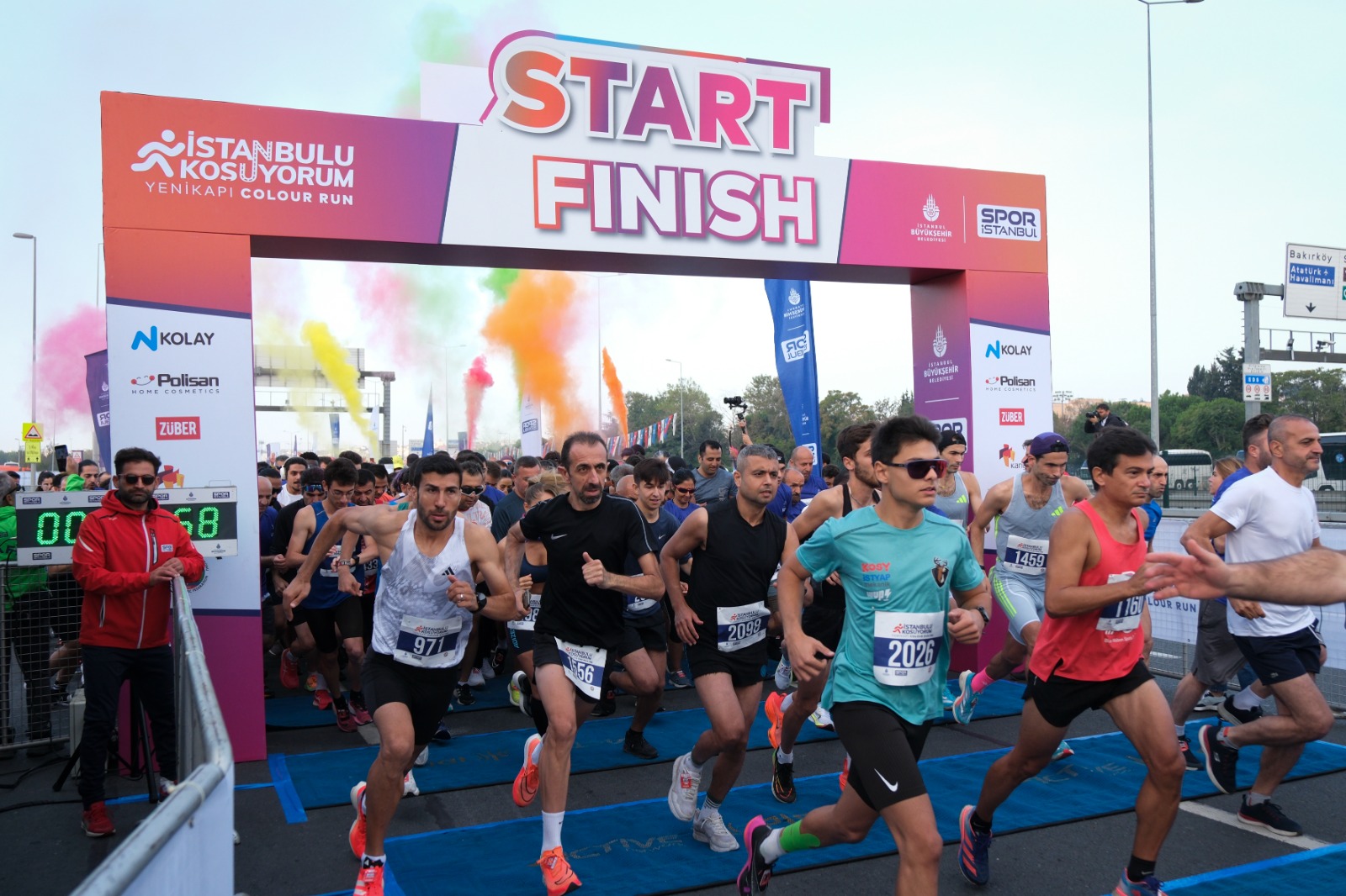 İSTANBUL’U KOŞUYORUM AVRUPA ETABI YARIN