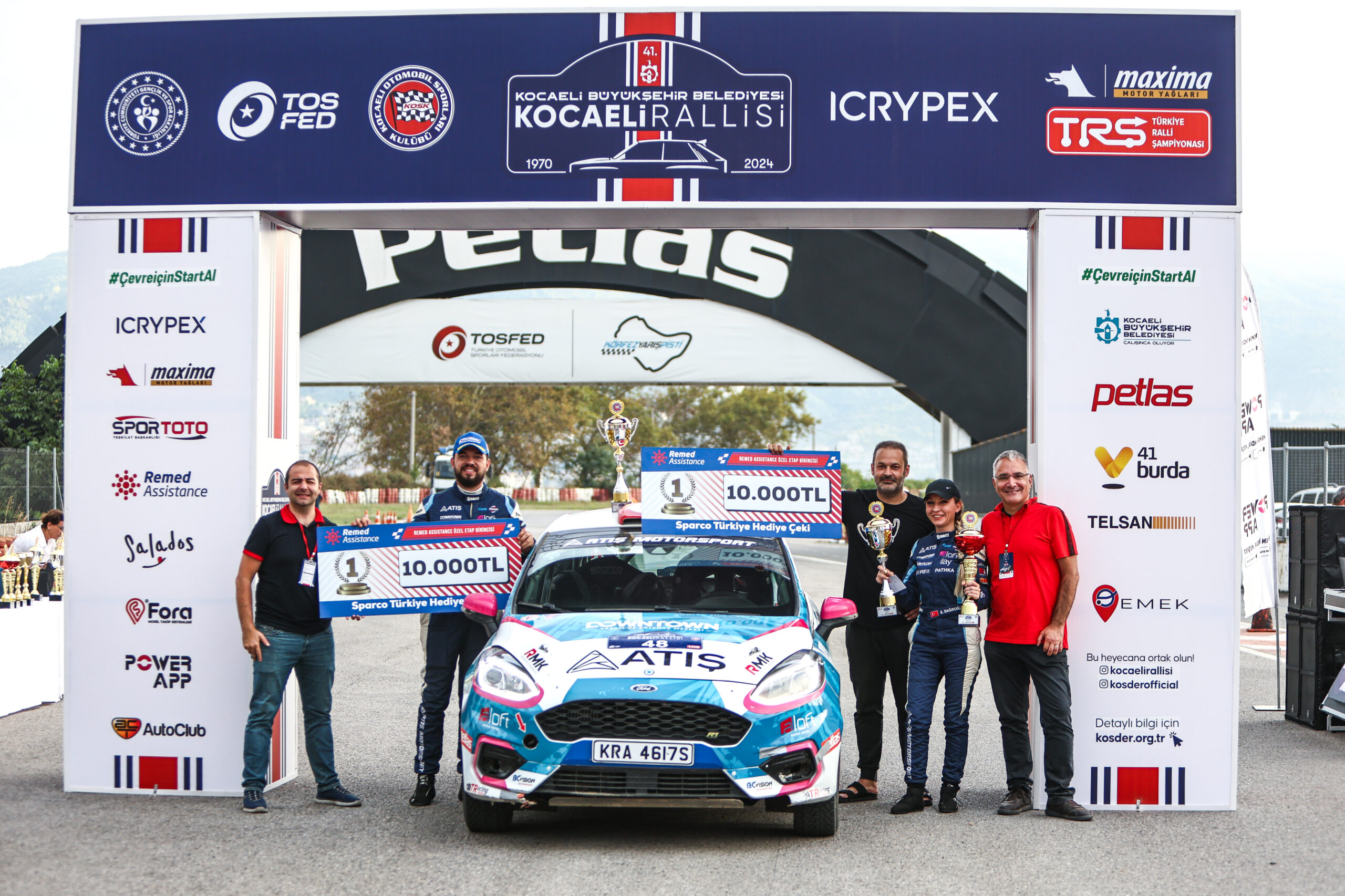 41. Kocaeli Büyükşehir Rallisi’nde Pilotlar Nefes Kesen Mücadele Verdi