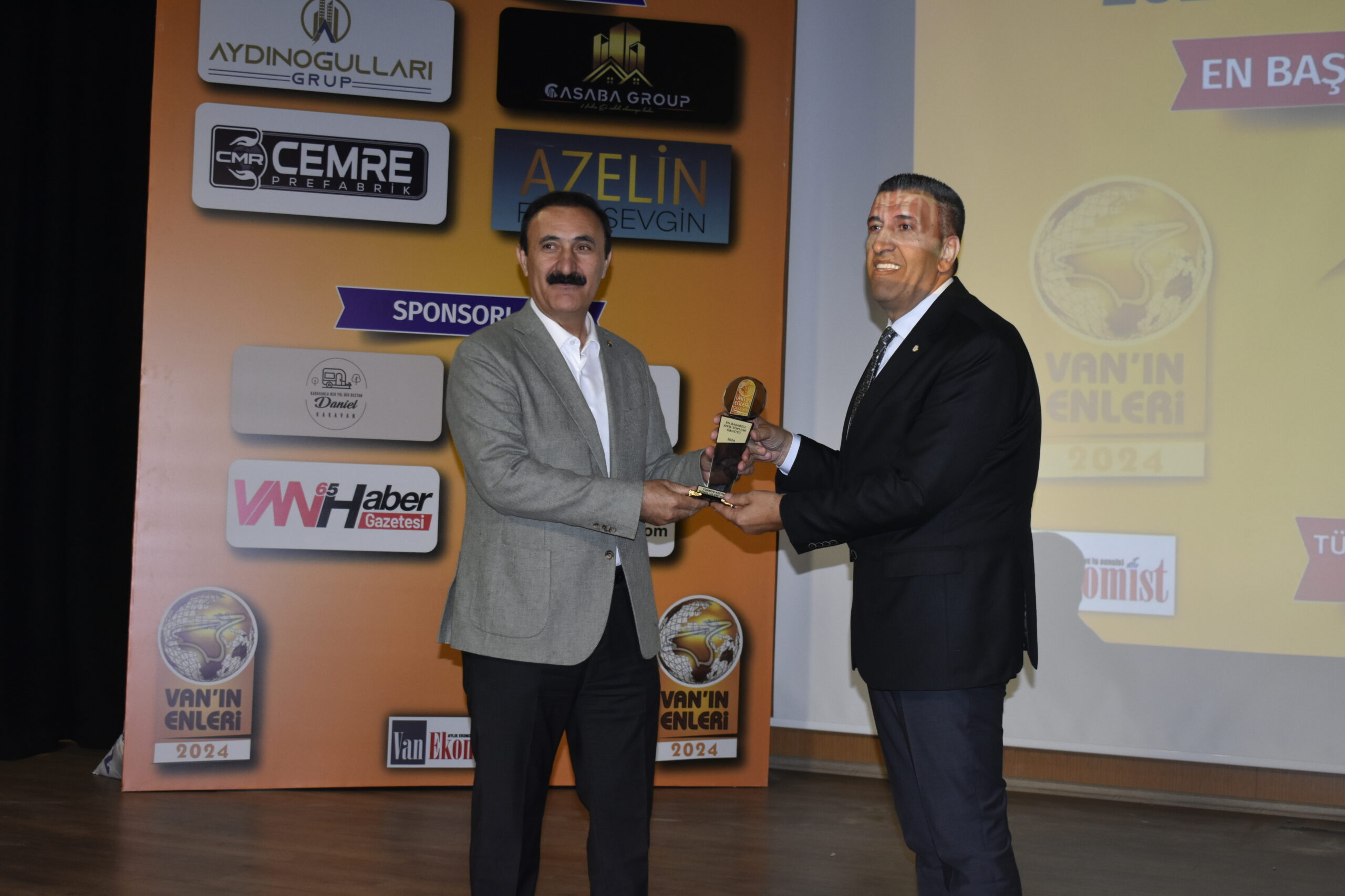 Van’ın Enleri” yarışmasında “En Başarılı Sivil Toplum Kuruluşu” ödülü TEGV’e