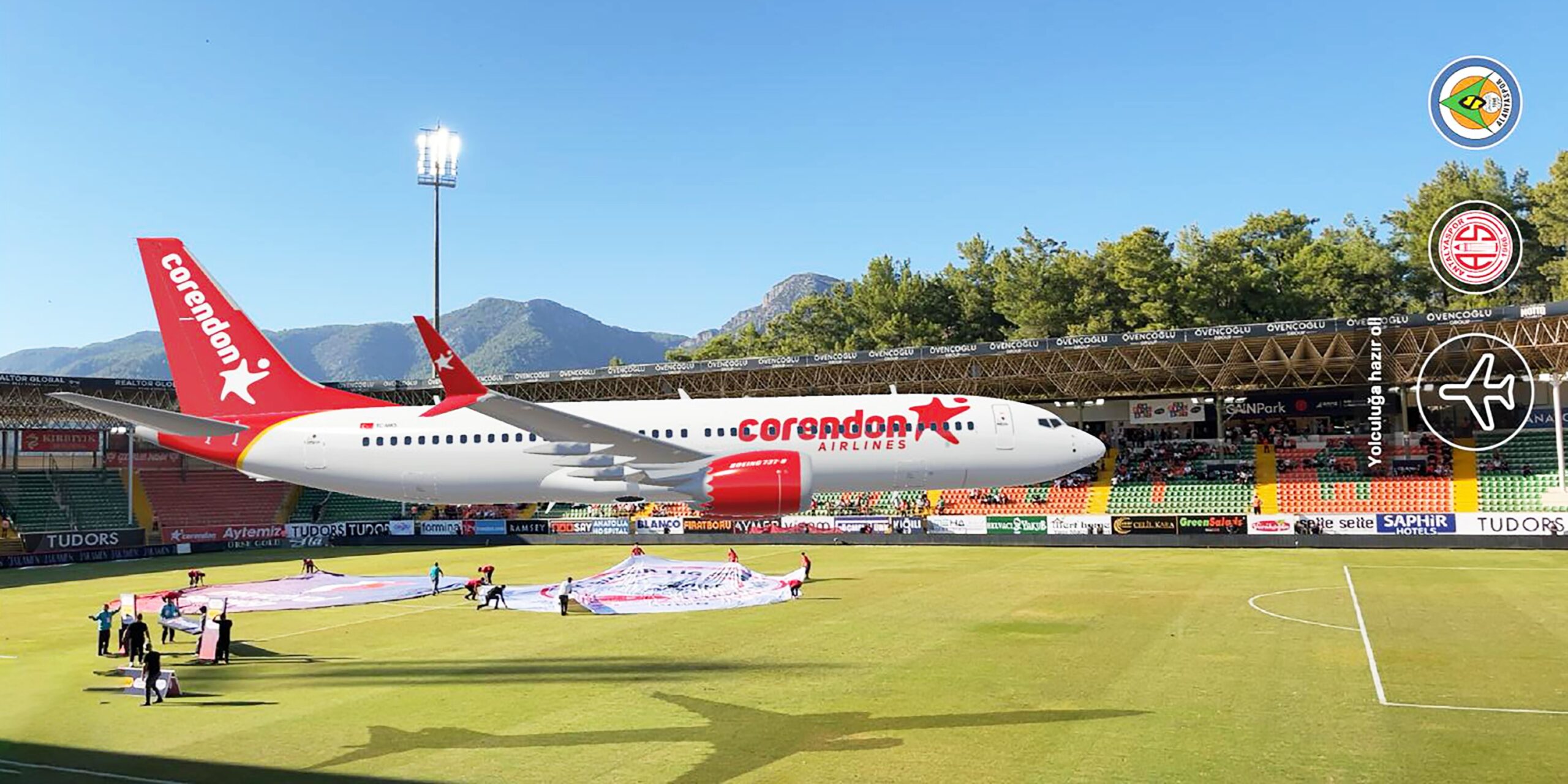 Corendon Airlines Corendon Alanyaspor – Onvo Antalyaspor maçını dijital dünyaya taşıdı