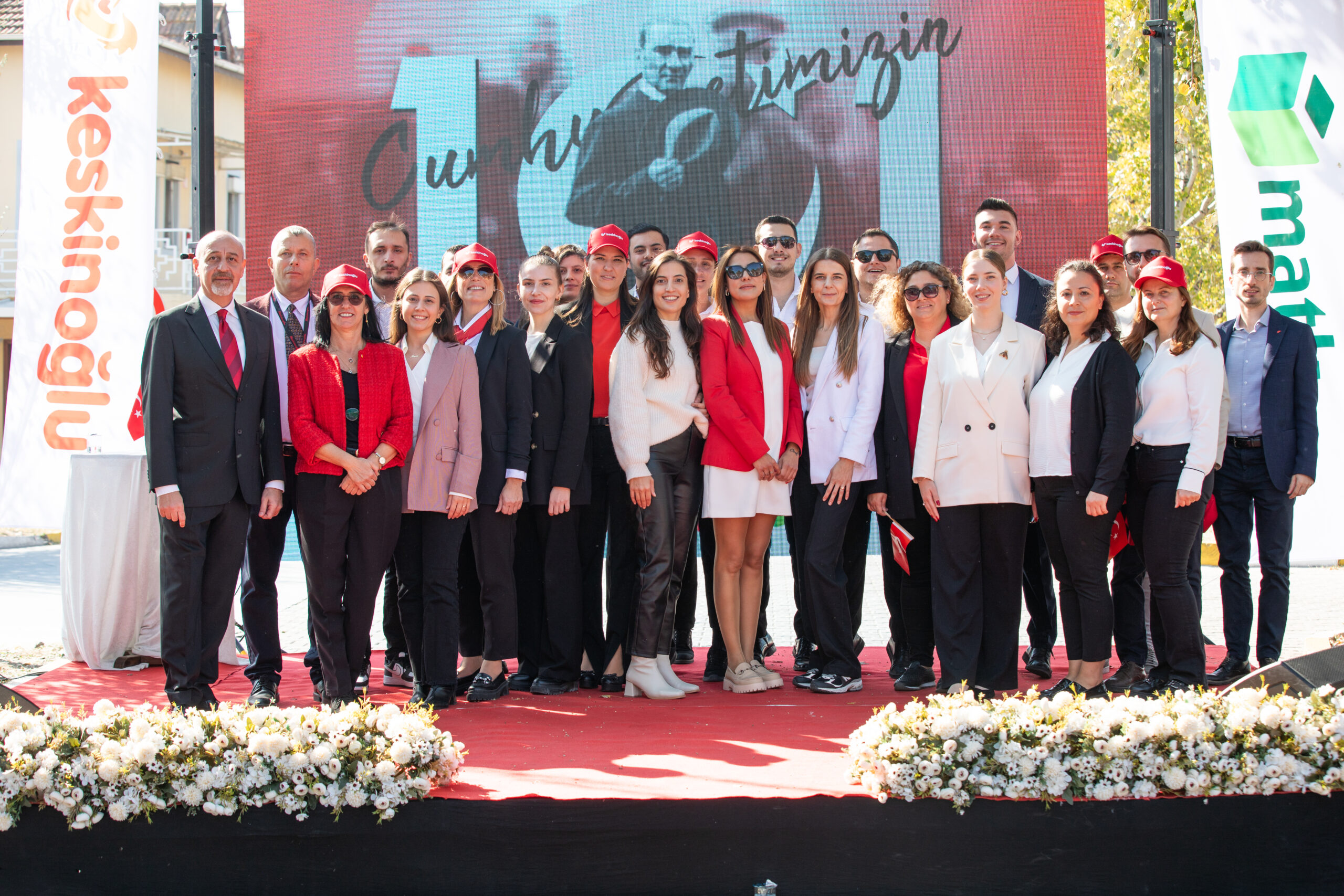 Keskinoğlu Cumhuriyet Bayramı’nda 3 Bin 450 Çalışanının Eş Zamanlı Katıldığı Etkinlikler Düzenledi   