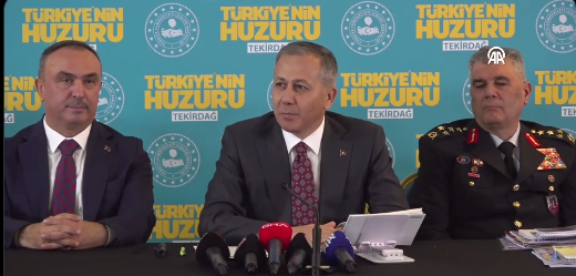 İçişleri Bakanı Ali Yerlikaya: Provokatif Paylaşım Yapan Şahıs Yakalandı