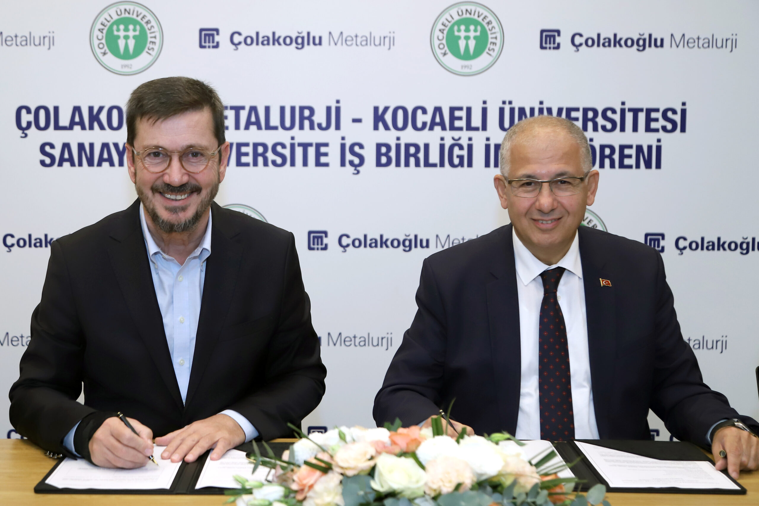 Çolakoğlu Metalurji, Kocaeli Üniversitesi ile Eğitim ve Araştırma İş Birliği Protokolü İmzaladı