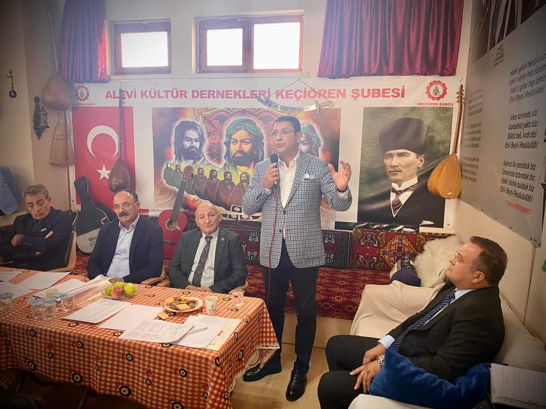 Deva Partisi Ankara Milletvekili Alevi Kültür Dernekleri Genel Kurulu’na Katıldı