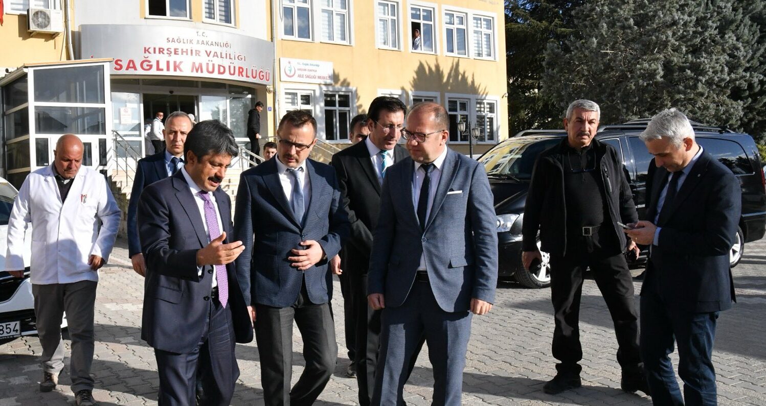 Kırşehir Valisi Demiryürek’ten Sağlık Çalışmalarına Destek Ziyareti