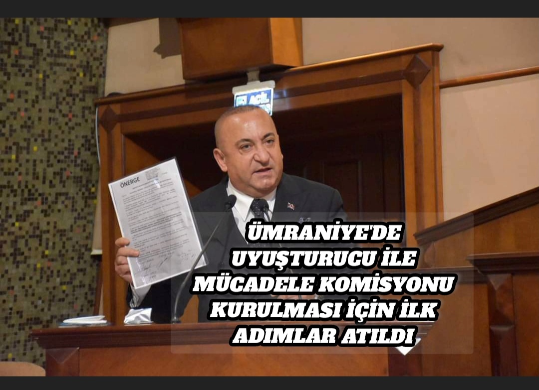 Ümraniye’de Uyuşturucu ile Mücadele Komisyonu Kurulması İçin İlk Adımlar Atıldı