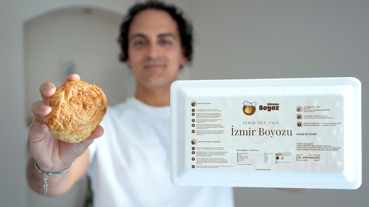 İzmir’in meşhur lezzeti ‘Boyoz’ kapınıza geliyor
