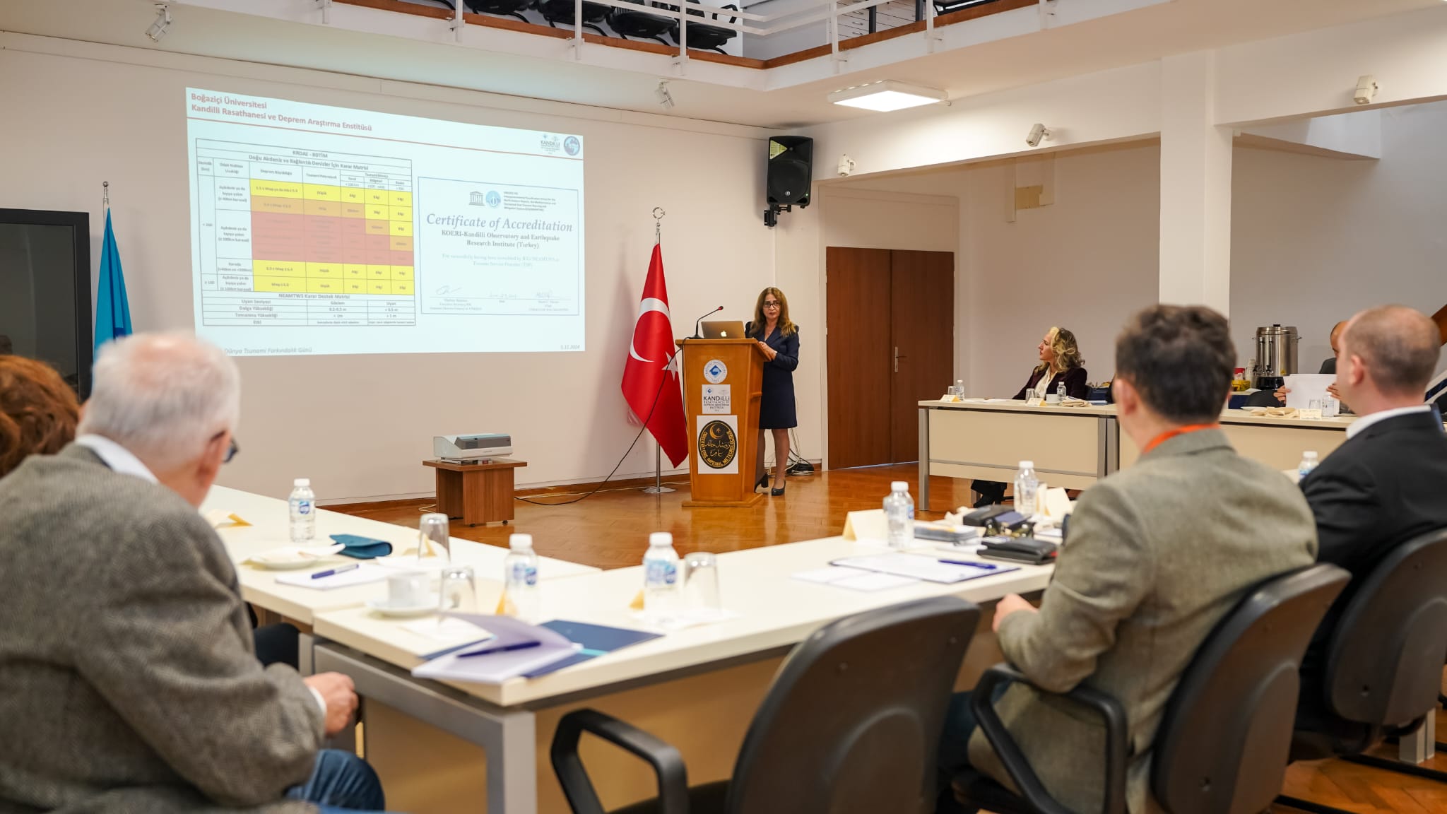 Kandilli Rasathanesi  İstanbul Kıyıları için Tsunami Çalıştayı Düzenledi