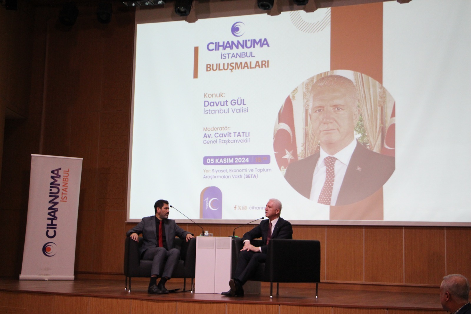 Cihannüma İstanbul Buluşmaları’nda İstanbul Valisi Davut Gül Konuk Oldu