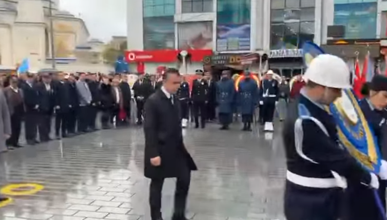 Esenyurt’ta Atatürk’ü Anma Töreninde Kayyum Belediye Başkanı Can Aksoy’a Protesto
