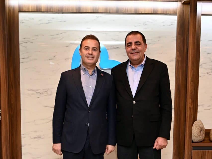 Çetin Çapan, Balıkesir Büyükşehir Belediye Başkanı Ahmet Akın’ı Ziyaret Etti