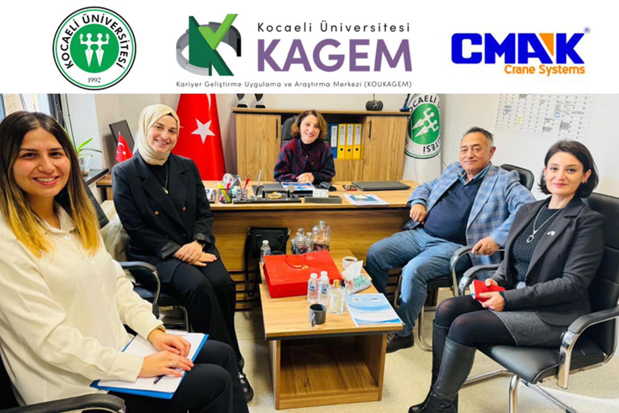 Kocaeli Üniversitesi ile Çakmak Vinç Arasında İş Birliği Protokolü İmzalandı