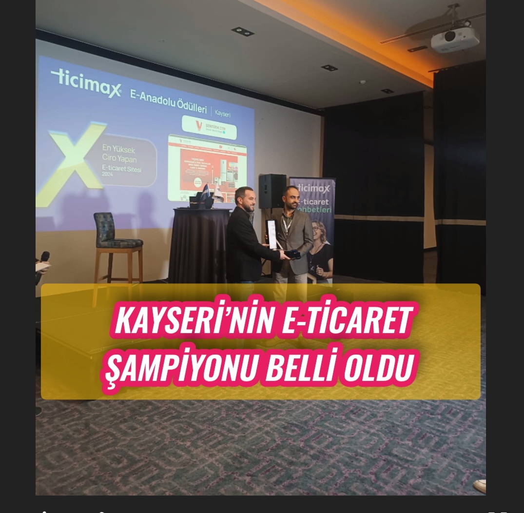 Kayseri’nin E-ticaret Şampiyonu Belli Oldu