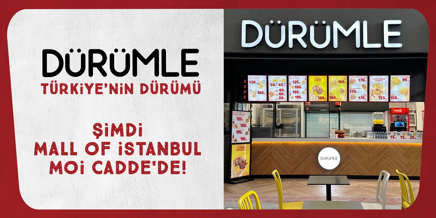 Dürümle, Moi Cadde Şubesi ile İstanbul’da 61. Şubesini Açtı: Lezzet ve Yenilikçi Deneyim Bir Arada!