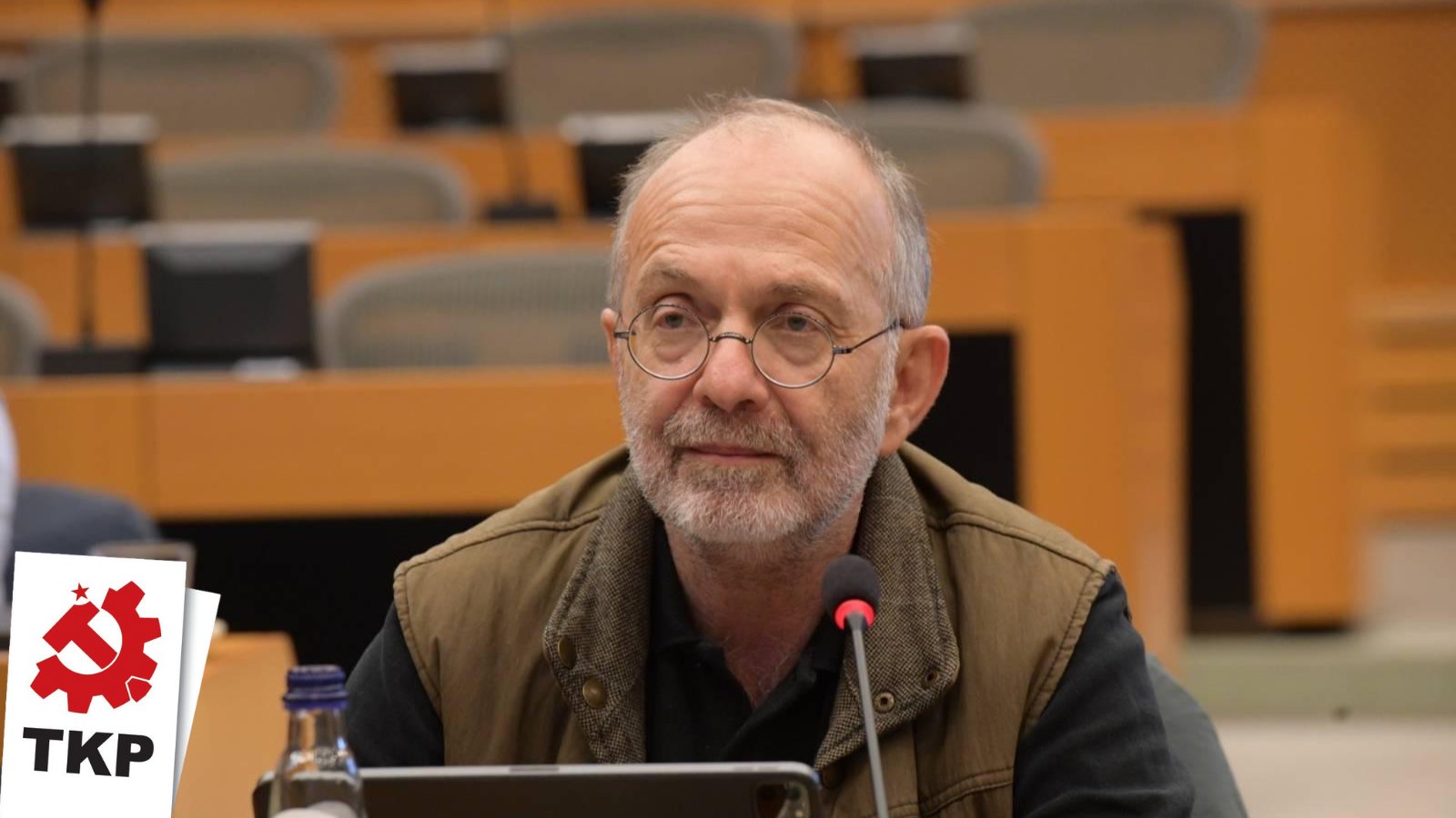 TKP Genel Sekreteri Kemal Okuyan Avrupa Komünist Toplantısı’nda konuştu: Kapitalizm övgücülüğü anti-Marksizmdir