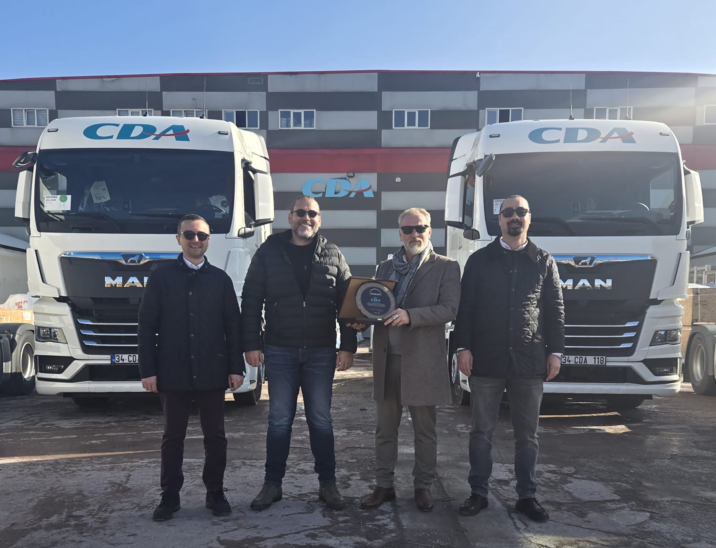 Lojistik sektörünün önemli firmalarından CDA Lojistik yeni araç yatırımında ‘MAN’ dedi