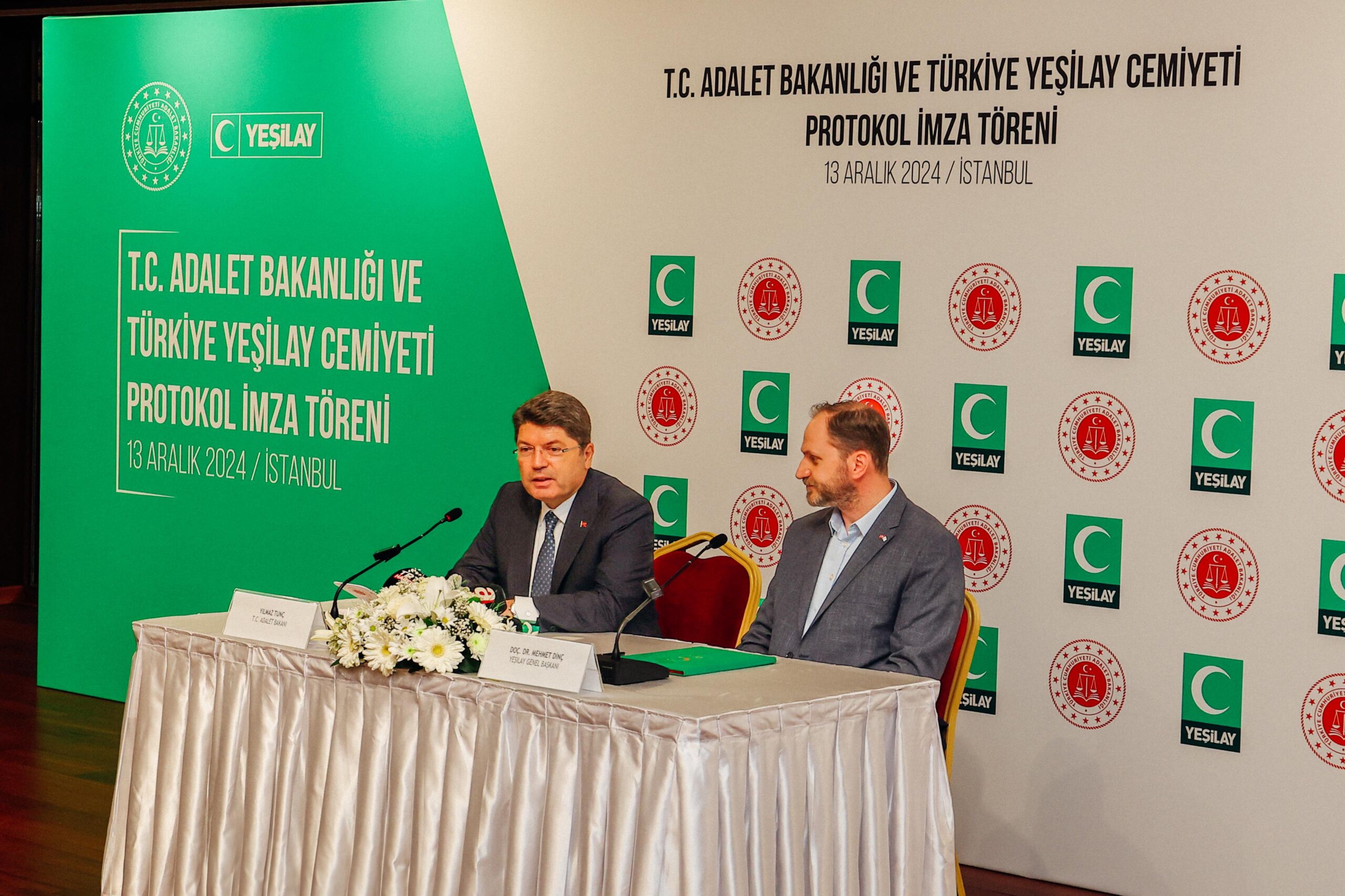 ADALET BAKANLIĞI VE TÜRKİYE YEŞİLAY CEMİYETİ BAĞIMLILIKLA MÜCADELE İÇİN İMZALADIKLARI PROTOKOLLE YENİ BİR DÖNEM BAŞLATIYOR