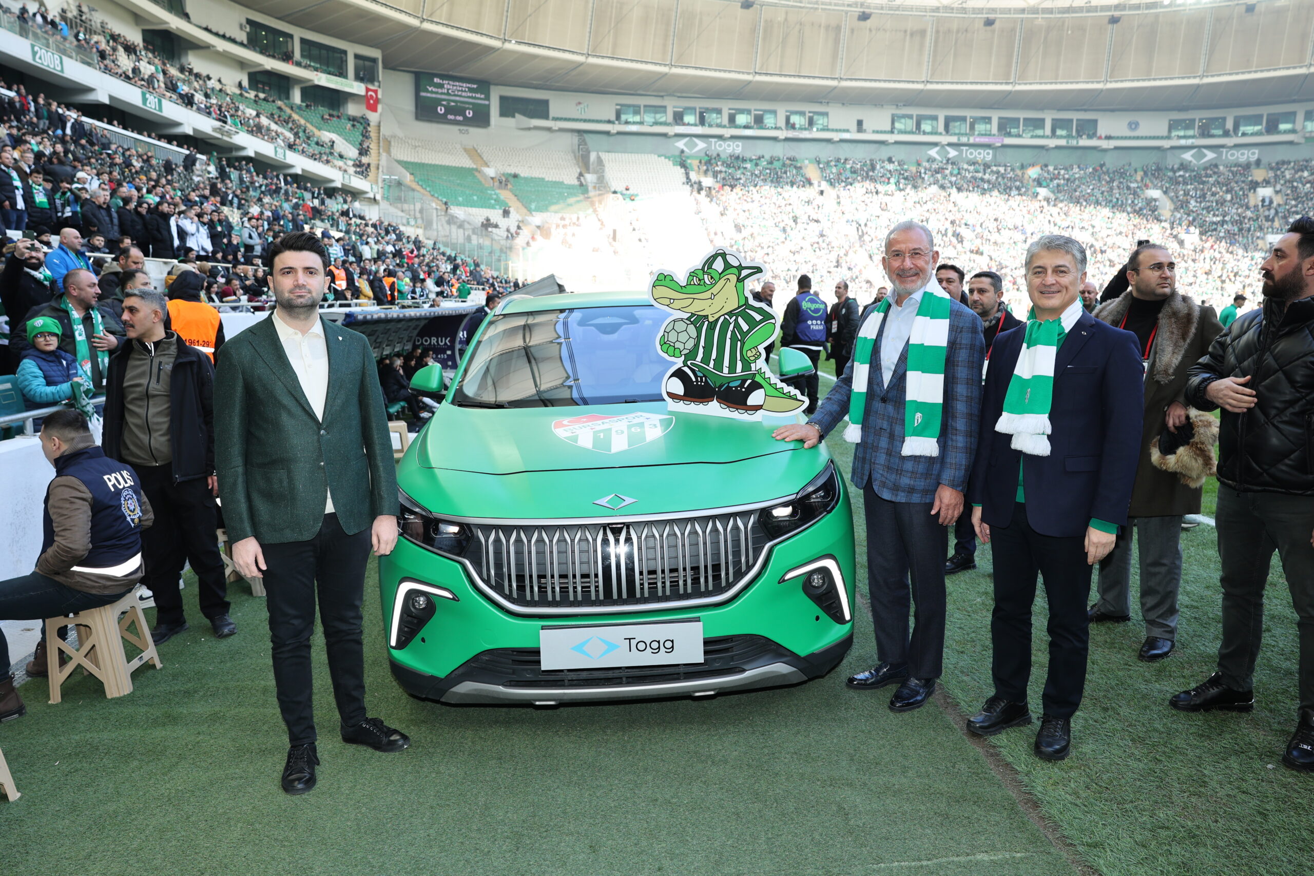 Togg, Bursaspor’a Sponsorluk Desteği Verdi: Bursaspor’un Tribün ve Şort Sponsoru Oldu