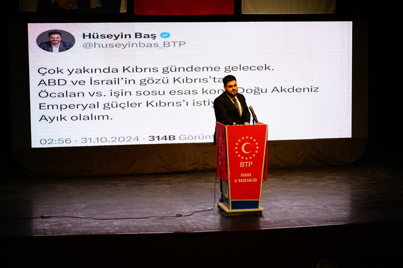 Hüseyin Baş’tan Kritik Ortadoğu ve Kıbrıs Açıklamaları: “ABD ve İsrail’in Önündeki Engeller Kaldı”