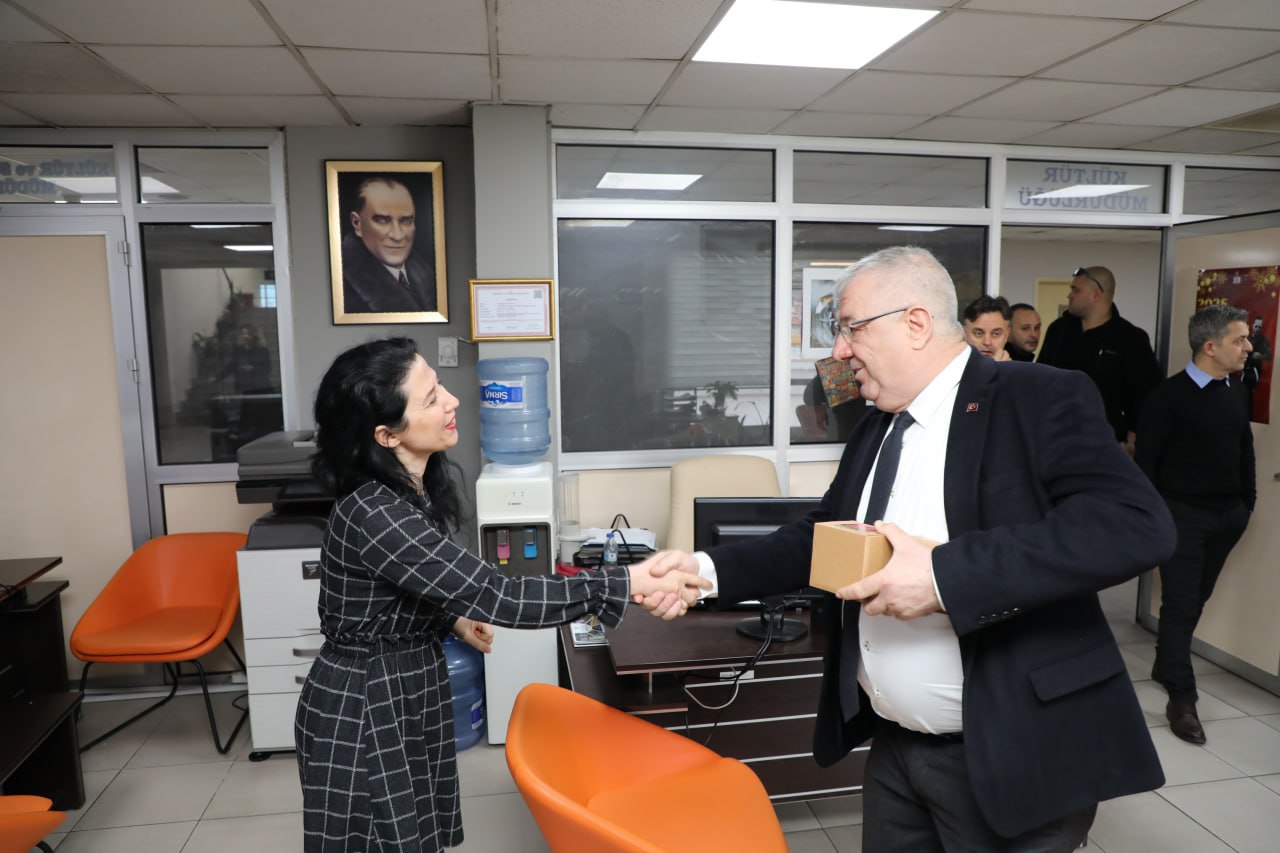 Başkan Ertaş, personelin yeni yılını kutladı