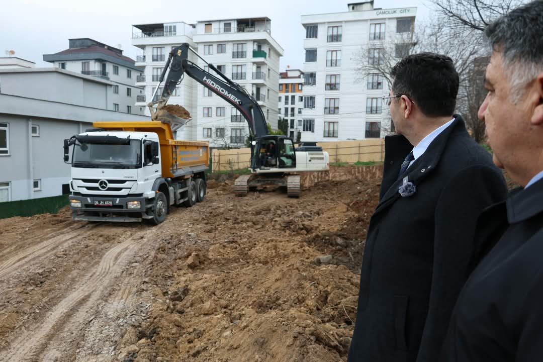 Çatalmeşe Mahallesi’ne Yeni Gündüz Bakımevi: İnşaat Çalışmaları Başladı