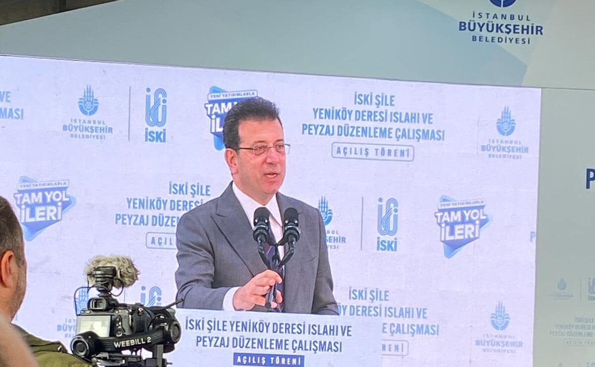 İBB Başkanı Ekrem İmamoğlu, Şile Yeniköy Deresi’ni Islah Ettiklerini Açıkladı: “Yaşanmaz Hale Gelmişti”