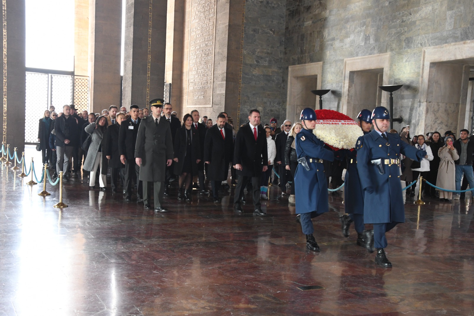 TED Ankara Koleji Mezunları Derneği, 57. Kuruluş Yıl Dönümünü Anıtkabir’de ve Kolej-IN’de Kutladı