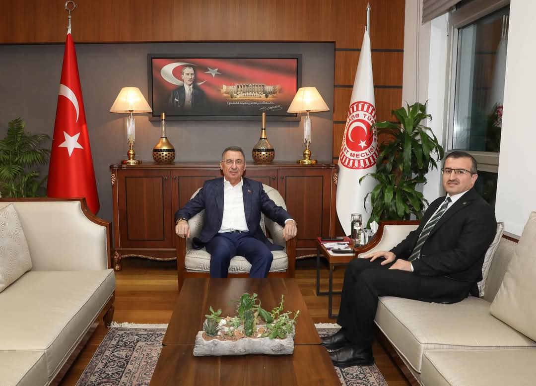 Eski Başkan Eyyüp Çakır'dan Fuat Oktay’a Ziyaret